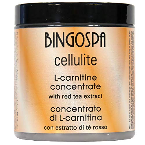bingospa anti-cellulite abnehmen L de karnitine concentrado con extracto de té Rojo – 250 g
