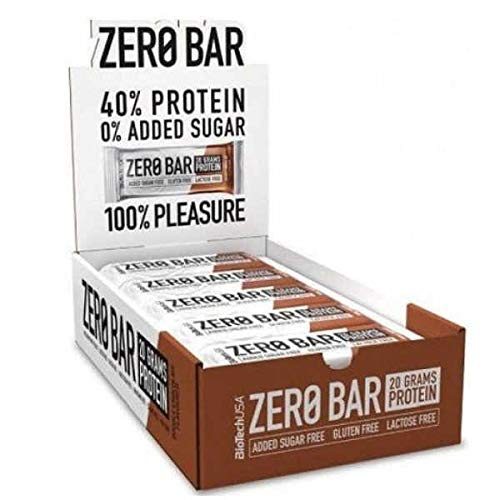Biotech USA Zero Bar - 20 Barritas x 50 gr Chocolate-Coconut