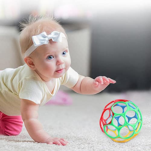 Bola de agarre para bebé, juguete sensorial, diseño flexible y fácil de agarrar, dentición y agarre para mejorar la experiencia visual y auditiva