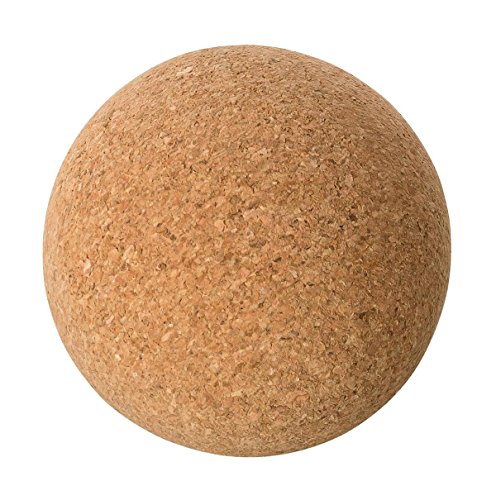 Bola de corcho | 100% natural | Ecológica y vegana | De cosecha sostenible | Bola de corcho para manualidades y decoración | Varios tamaños (70 mm)