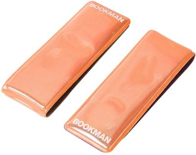 Bookman Magnetic Clip-On Reflectors - Naranja, Naranja