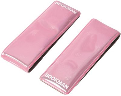 Bookman Magnetic Clip-On Reflectors - Rosa, Rosa