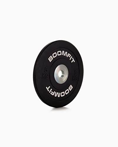Boomfit Disco de Competición 5-25kg - Añade Peso a Tus Ejercicios compuestos como: Sentadillas, Peso Muerto, Press en Banco, Press Militar y Remo Inclinado (2.5)