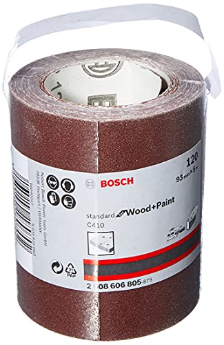 Bosch 2 608 606 805 - Rodillo lijador - 93 mm, 5 mm, 120 (pack de 1)