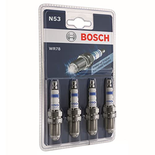 Bosch WR78 (N53) - Bujías de níquel Super 4 - kit de 4