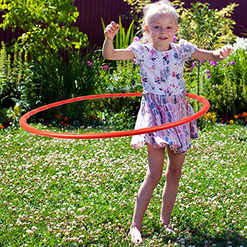 Bramble - 6 Aros Hula Hoop para Niños y Adultos (80cm) - Ajustable y Desmontable