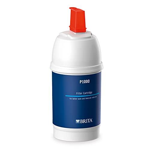 BRITA P1000 - Filtro de Agua para grifo con recambios para 12 meses de agua filtrada, 1 cartucho