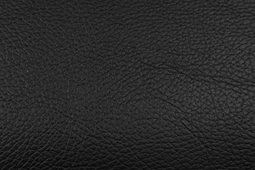 Cabecero de Cama Modelo CÁDIZ tapizado en Polipiel Azahar.para Cama de 135 (Medidas 145x50x5).Color Negro.Pro Elite.