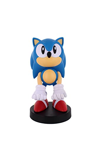 Cable guy Sonic the hedgehog de Sega, soporte de sujeción o carga para mando de consola y/o smartphone de tu personaje favorito con licencia Sega. Producto con licencia oficial. Exquisite Gaming