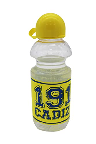 Cádiz Club de Fútbol, Botella Cantimplora, con Boquilla de Seguridad, Capacidad 500 ml, Producto Oficial del Cádiz (CyP Brands)