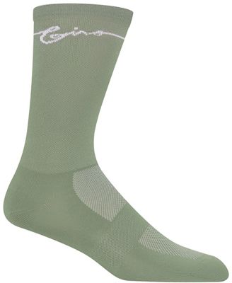Calcetines altos Giro Comp Racer - Grey-Green, Grey-Green