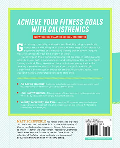 Calisthenics for Beginners: Step-By-Step Workouts to Build Strength at Any Fitness Level