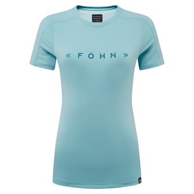 Camiseta de manga corta con protección solar de mujer Föhn SS21 - Azul claro - UK 10, Azul claro