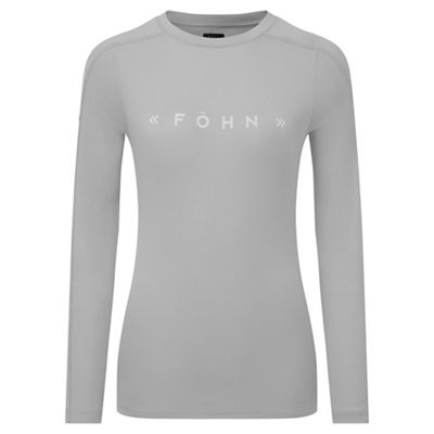 Camiseta de manga larga con protección solar de mujer Föhn SS21 - Gris - UK 10, Gris