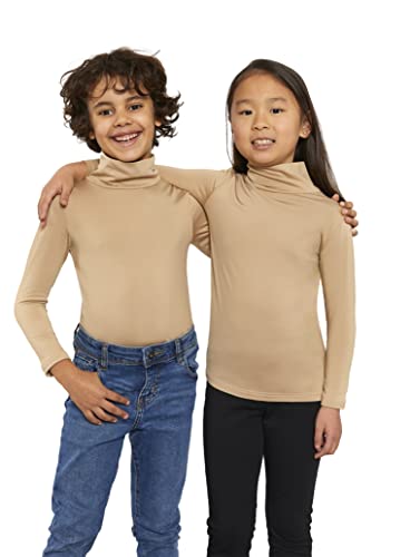 Camiseta Interior Térmica para Niños Unisex - Colores a elegir (Beige, 13-14 años)