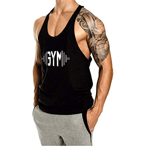 Camisetas Deportiva de Tirantes Entrenamiento Fitness Gimnasio Chaleco Músculo Fit para Hombre