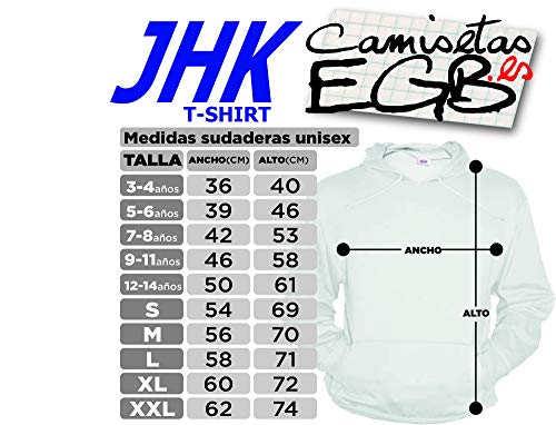 Camisetas EGB Sudadera Adulto/Niño Seat 600 ochenteras 80´s Retro (Verde, XL)
