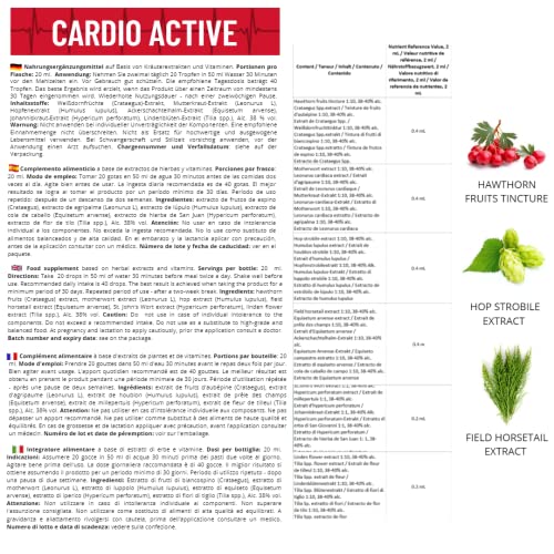 Cardio Active son gotas naturales para la regulación de la presión sanguínea y la salud cardiovascular.