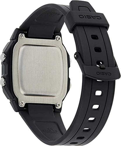 Casio Reloj Digital para Hombre de Cuarzo con Correa en Resina W-800H-1BVES