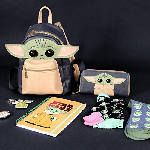 Cerdá Life'S Little Moments Cartera Baby Yoda Fabricada en Polipiel-Licencia Oficial Star Wars, Multicolor, Medio