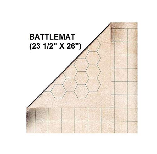Chessex Role Playing Play Mat: Battlemat Double-Sided Reversible Mat for RPGs...