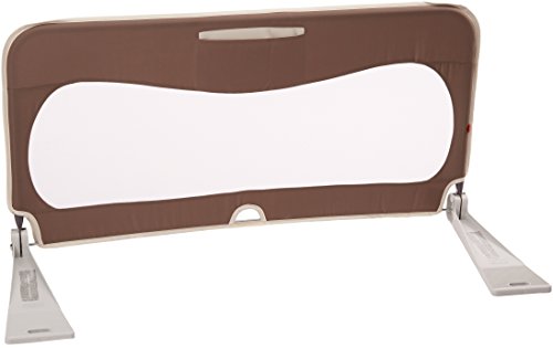 Chicco Natural - Barra de cama abatible (con bolsillo 135 cm), color marrón