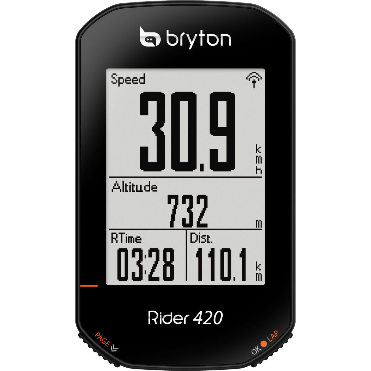 Ciclocomputador con GPS bryton Rider 420E - Ciclocomputadores