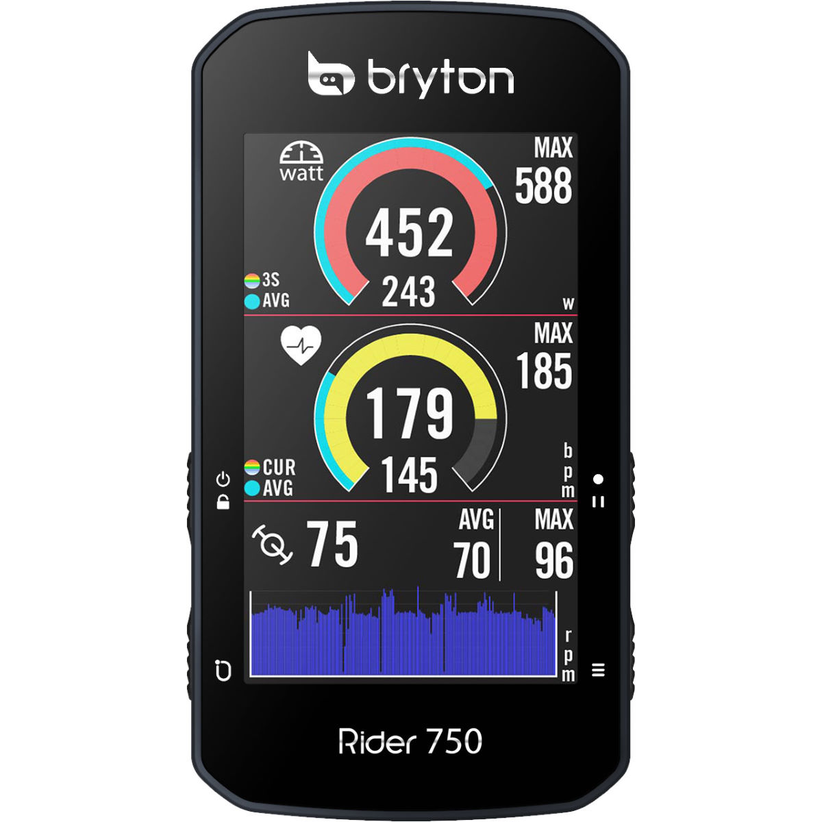 Ciclocomputador con GPS bryton Rider 750E - Ciclocomputadores
