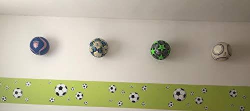 Clipboart Soporte de pared invisible para balones de fútbol, baloncesto, balonmano