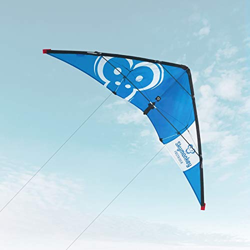 Cometa acrobatica Skymonkey Fastrider, principantes, 127 cm, azul