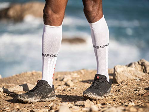 COMPRESSPORT Compresssport - Calcetines de alta compresión para correr - Mejore su rendimiento - Soporte muscular, confort superior y ultraligero - Ciclismo, running, trail y triatlón