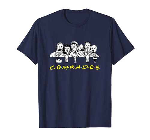 Comunistas Amigos Comunistas - Milkshake Funny Camiseta