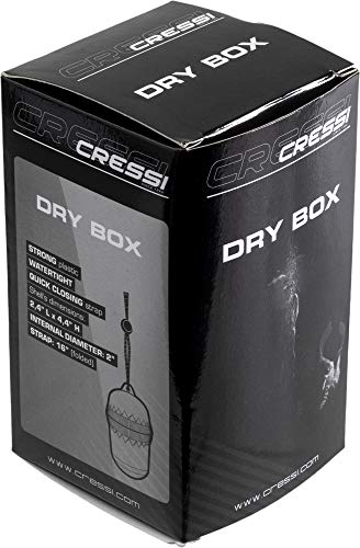 Cressi Dry Box Huevo Estanco, Negro, Uni