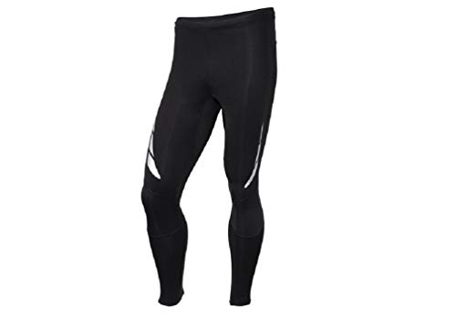 Crivit Pro Running Pantalones de compresión para hombre, largos, deportivos, para entrenamiento, fitness, ciclismo, yoga, senderismo, baloncesto, talla M