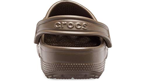 Crocs Classic Clog, Zuecos, para Unisex Adulto, Marrón (Chocolate), 43/44 EU Ancho