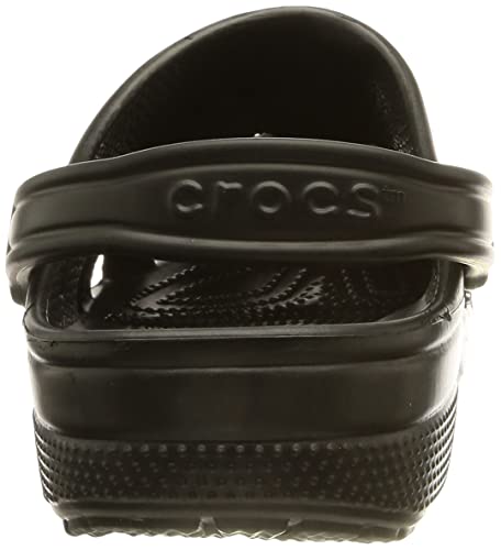Crocs Classic Clog, Zuecos, para Unisex Adulto, Negro (Black), 39/40 EU