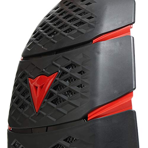 Dainese Pro-Speed G1, Espaldera Moto Insertable Nivel 2 para pilotos hasta 165 cm, Negro/Rojo, Talla única