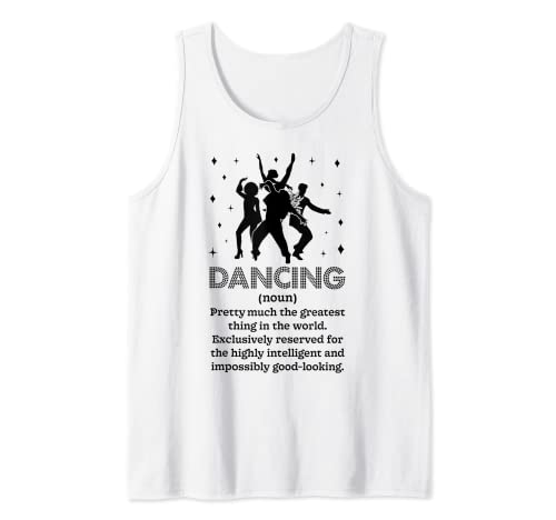 Dancing Sustantivo Definición Danza Danza Diccionario Regalos Camiseta sin Mangas