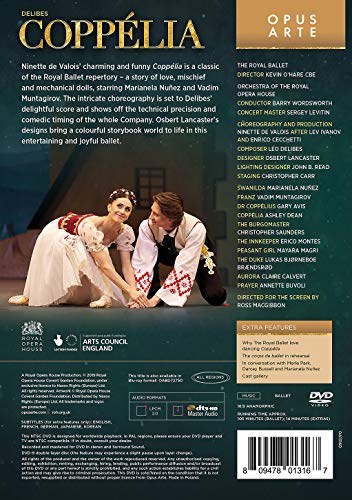 Delibes, L.: Coppélia [Ballet] (Royal Ballet, 2019) (NTSC) [DVD]