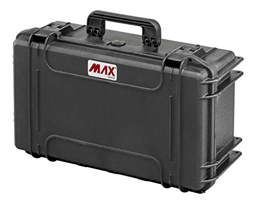 Desconocido MAX Cases MAX520 - Maletín hermético para Transportar y Proteger Equipos y Materiales sensibles, Dimensiones Interiores 520 x 290 x 200 mm