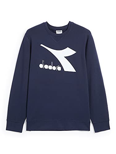 Diadora - Vellón Sweatshirt Crew Logo CHROMIA para Hombre (EU M)
