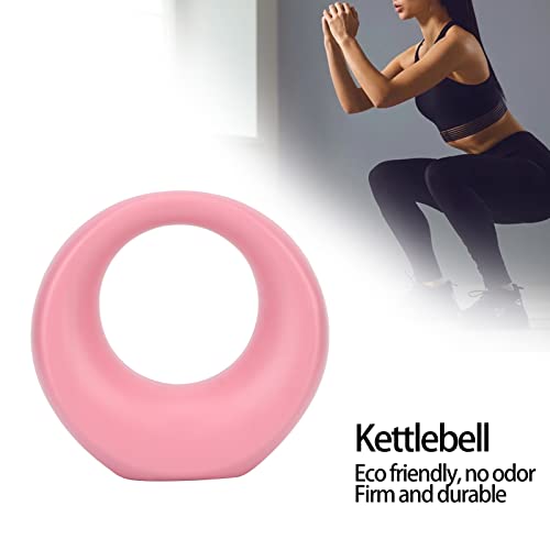 Dioche Fitness Kettlebell Reducción de Peso, Equipo de Gimnasio en Casa, Corrección de la Postura de la Espalda Mala, Kettlebell Rosa para Mujeres, Niños, 2,5 Kg