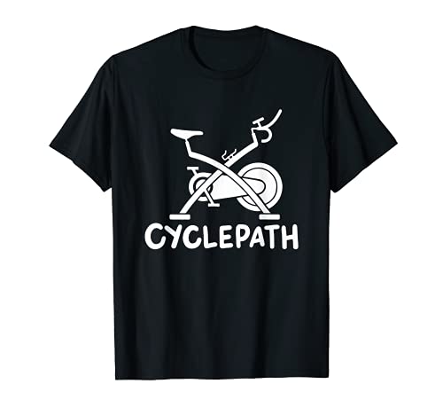 Diseño de entrenamiento de clase de spinning de ciclopista Camiseta