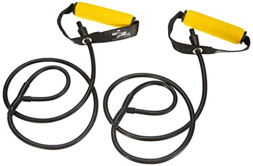 Dittmann Boot-Camp Body Tube - Elásticos para tonificar los músculos, Color Amarillo