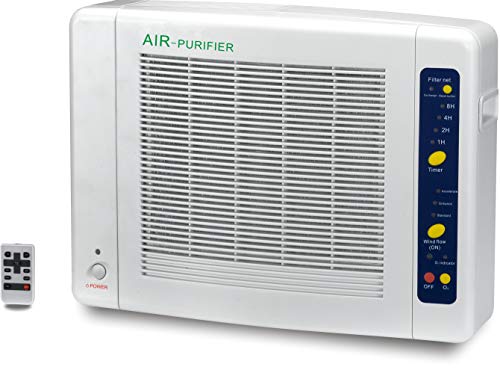 DXIII DELUXE13 Generador de Ozono Ionizador | Purificador de Aire Filtro hepa y carbón | Bombilla UV Ultravioleta