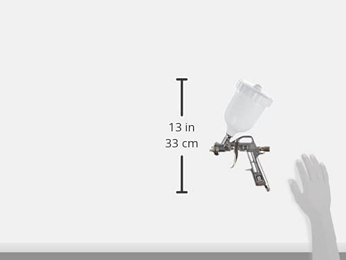 Einhell Pistola pintura con deposito superior, capacidad de 0,6 l, metálico y blanco (ref.4133000)