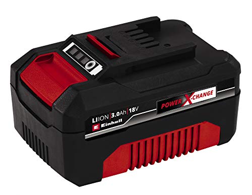 Einhell Starter Kit batería y cargador 3 Ah Power X-Change. iones de litio, 18 V, 3,0 Ah y cargador rápido, apto para todos los dispositivos Power X-Change