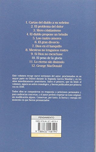 El Peso De La Gloria (Bibilioteca C. S. Lewis)