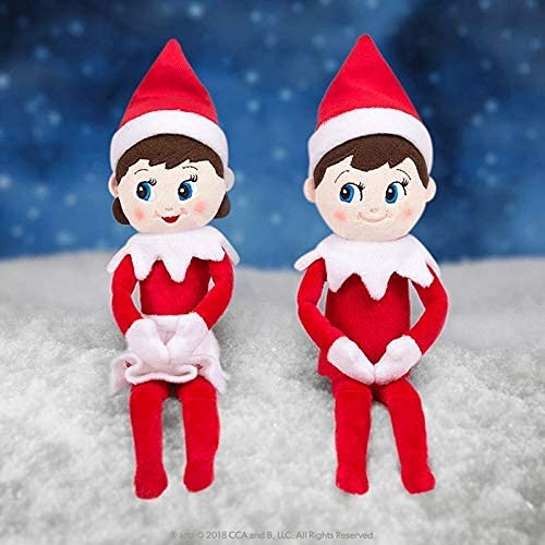 Elf On The Shelf Plushee PAL® Snuggler-Boy |El Elf en el Estante Plushee PAL Snuggler Boy | Muñeca de Juguete de Figura Suave para niños y niñas