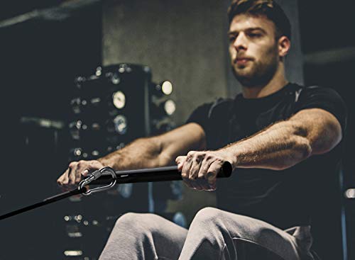 Entrenador de rodillos de muñeca de antebrazo Polea de gimnasio Sistema de polea de servicio pesado Fuerza muscular Equipo de fitness Accesorio de cable de polea de antebrazo